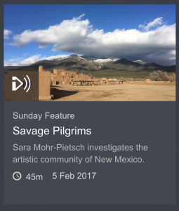 BBC podcast interview about Taos, New Mexico